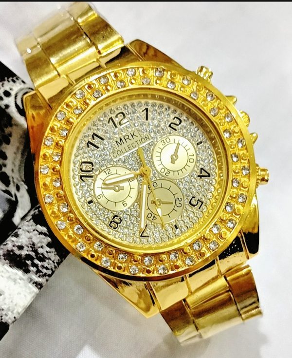 Luxury Stainless Steel Watch For Girls | Best Quality Watch For Women & Girls - Analog Watch - With Box