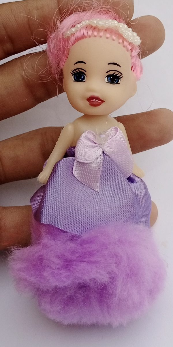 1Pcs Beautiful  Baby Doll Keychain/Keyring for Girls & Womr Bike, Car, Bag & Handbag Accessories  (Random coloen, fors) - Image 8