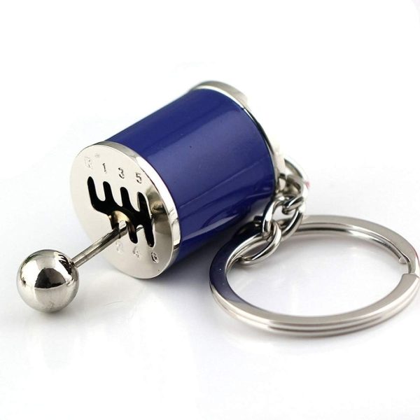 Car Gearbox Manual Transmission Lever Keychain – Metal Pendant Keyring | Key-Chain For Bikes & Cars - Random Color - Image 8
