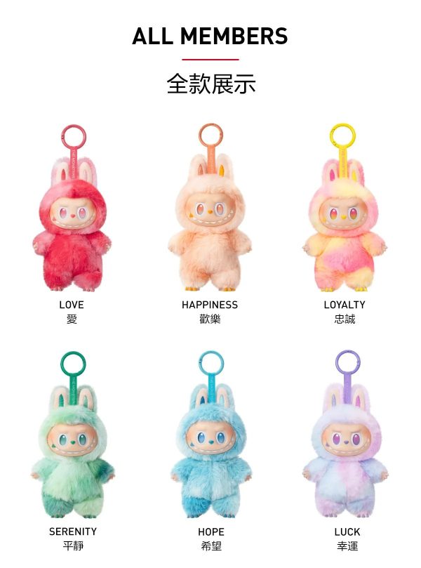 01 PCs Labubu - Labubu Doll - Toys for Boys and Girls - Gift for Girls -  17cm/7inch Labubu Doll - Dolls for Girls - Stuff Labubu Toys ( Random Color ) - Image 2