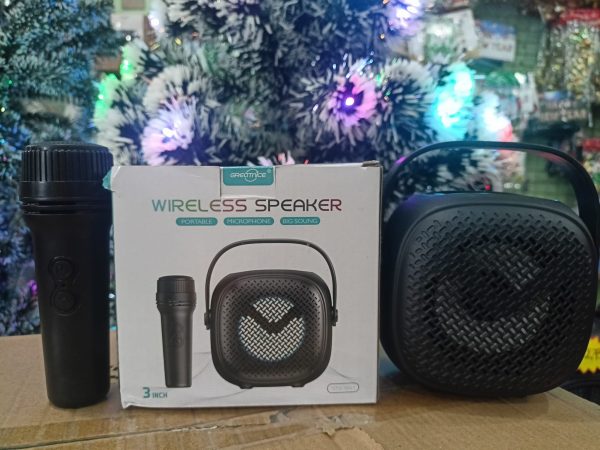 GREATNICE WIRELESS SPEAKER PORTABLE MICROPHONE BIG SOUND VOICE CHANGER MIC HD SOUND WIRELESS TECNOLOGY | Wireless Bluetooth | - Image 4