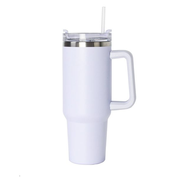 Stanley 40 Oz (1200ML) Stainless Steel Vacuum Insulated Tumbler with Straw – Leak-Proof Quencher Cup for Hot & Cold Beverages, Travel Mug, Gym Water Bottle, Coffee Thermos -Random Colors | Stanley | (With Box) - Image 3