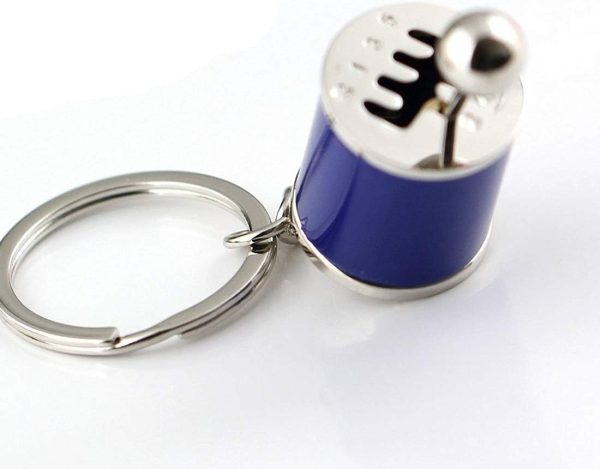 Car Gearbox Manual Transmission Lever Keychain – Metal Pendant Keyring | Key-Chain For Bikes & Cars - Random Color - Image 9