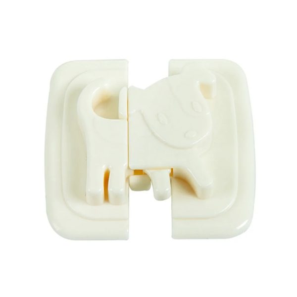 01 PCs Cute Dog Shape Cartoon Cabinet Door Child Safe Lock Refrigerator Toilet Baby Safety Tools | Refrigerator Lock | Lock For Cabinet - Random Color - Image 13