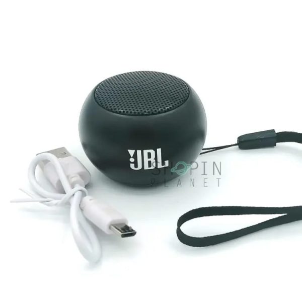 BL M3 Mini Bluetooth Speaker-M3 Portable Wireless Bluetooth Speaker-JBL Portable mini Bluetooth speaker-supper quality base boosted music & High-Quality Sound, Ultra Compact Metal Body-JBL M3 Mini Portable Wireless Bluetooth Speaker - Image 2