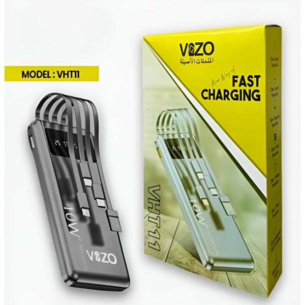 VHT-11 – 10,000mAh Full-Size Power Bank | Vizo VHT-11 Power Bank For Android - Power Bank For Mobile Phone - Vht11 - Image 3