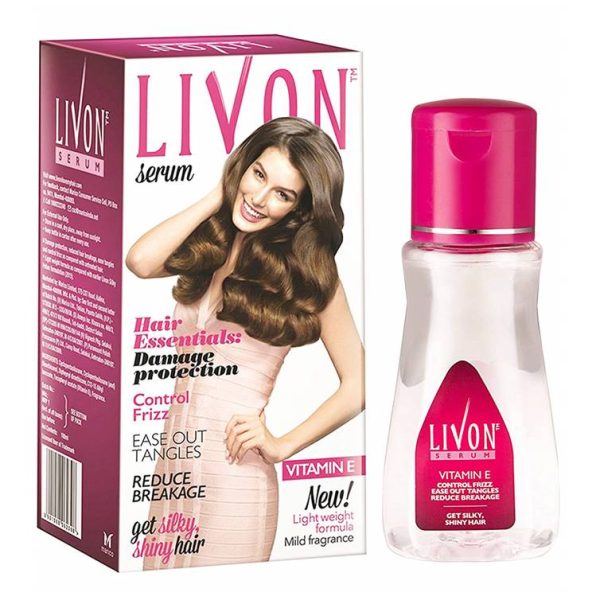 Livon Hair Serum Damage Protection Vitamin E - 50 / 100 ML - Image 2