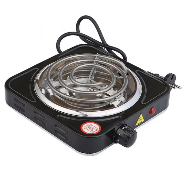 Electric Stove For Cooking - Hot Plate Heat Up In Just 2 mins - Easy to Clean -Metal Body (random color ) - Image 3