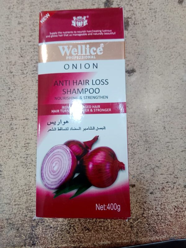 Wellice Professional Onion Anti Hair Loss Shampoo | Onion Shampoo | Shampo | Shampo For Girls & Boys - Anti Hair Loss Shampoo For All Hairs - Image 4