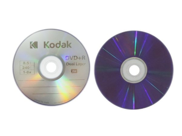 Kodak, DVD+R DL Blank Discs, Pack of 50-DiscsKodak, DVD+R DL Blank Discs | Kodak Dual Layer DVD+R 8.5GB 8X – High Capacity Record-able Disc - Image 9
