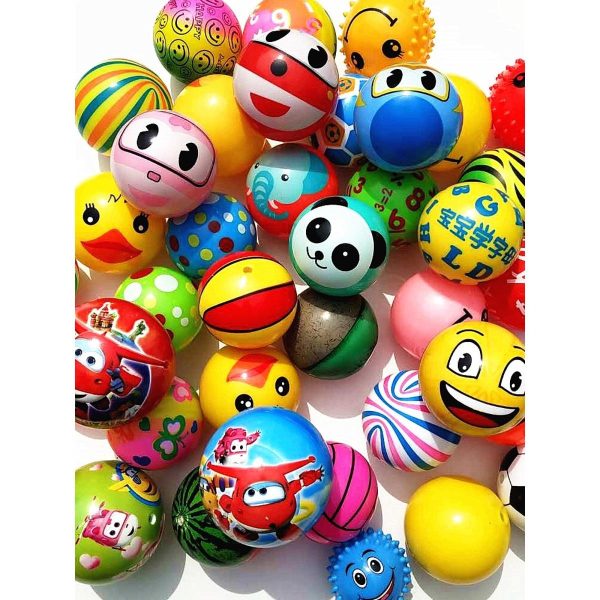 3 Inch Ball For Kids | Toys For Kids | Ball For Babies - Random Color & Design - Image 2