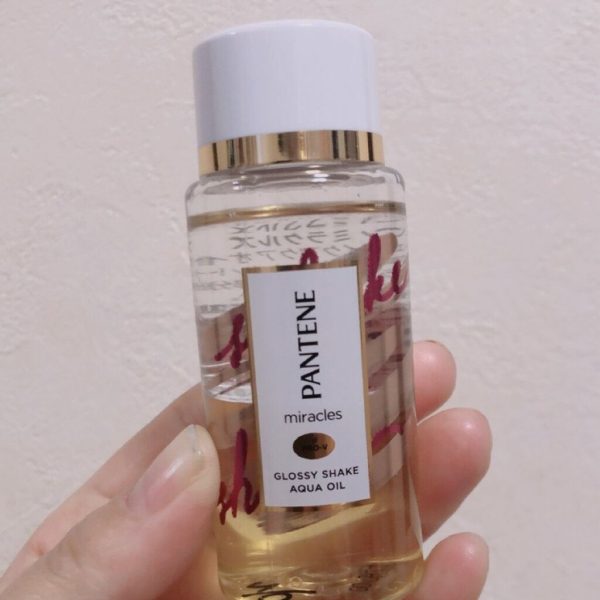 Pantene Original Non-Rinse Treatment, Glossy Shake Aqua Oil – Frizz Control & Hydration Treatment 49 ml - Image 9