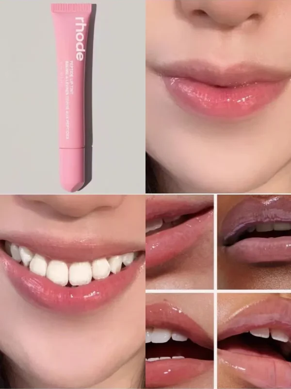 8 Colors Rhode Lip Care Series | Tinted Lip Balm | Lasting Moisturizing Blushes | Hydrated Lip Gel Oil | Pout Lips Long-acting Lip Treatment - Image 15