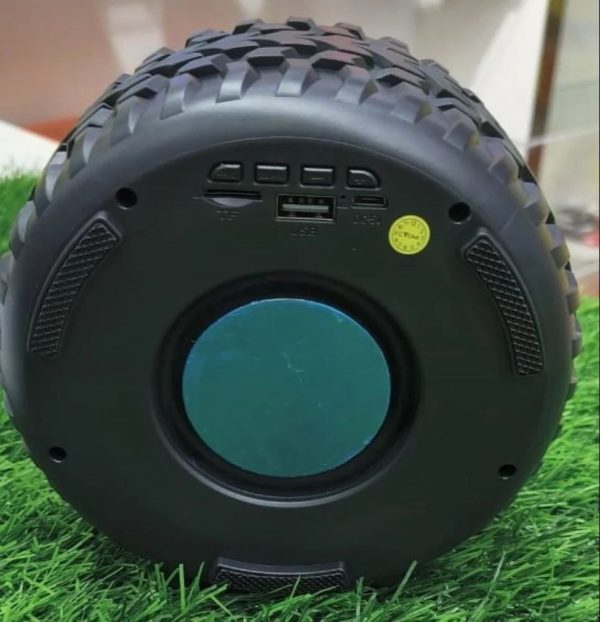High-Powered Tyre-Shaped Bluetooth Speaker with Deep Extra Bass – Portable Wireless Speaker with Dynamic Sound, LED Lights & Unique Tyre Design for Home, Car, and Outdoor Use - Image 7