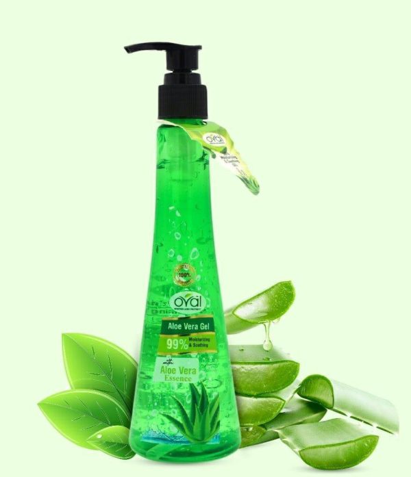 Hydrating Aloe Vera Gel - 250ml for All Skin Types - Nourishing Moisture and Soothing Relief - Image 2