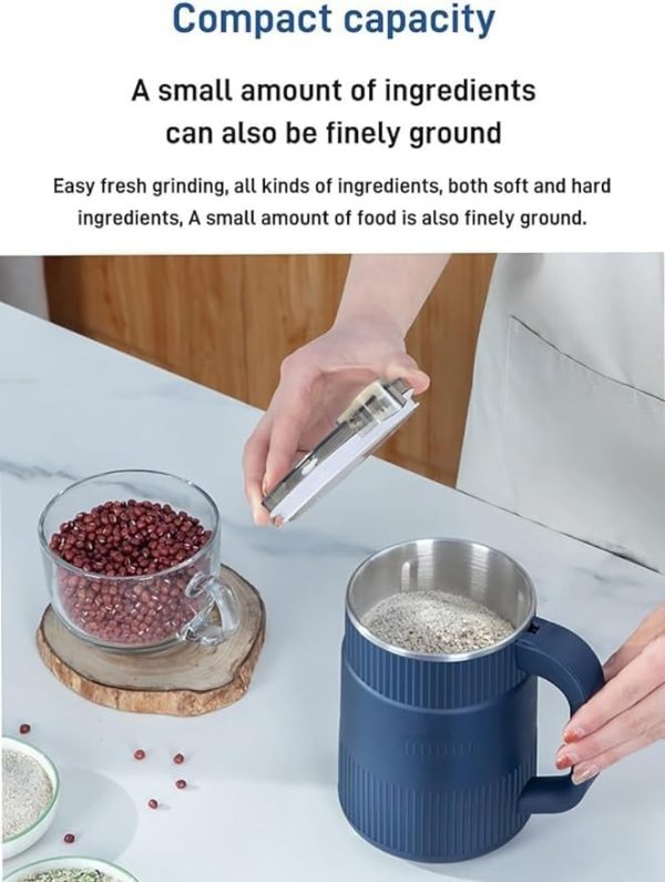 Electric Coffee Grinder & Food Processor | Model: TS-19 | 250W Powerful Motor | Upto 5 Cups - Image 4