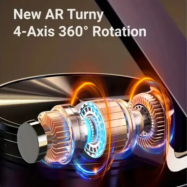 Mobile Stand - Mobile Phone Holder Broadcast Mobile Phone Holder 360 Degree Rotation Adjustment Folding Lazy Tablet Desktop Mobile Phone Holder - Stainless Steel - Random Color - Image 10