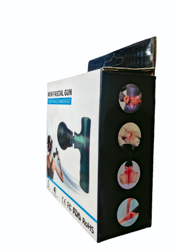 Mini Rechargeable Fascial Gun – Portable Deep Muscle Massager for Pain Relief and Relaxation - Random Color - Image 4