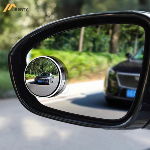 2pcs Round Blind Spot Mirrors – Wide-Angle Lens for Enhanced Rear and Side View Visibility – Convex Mirror for Cars, SUVs, and Trucks – Universal Fit Safety Accessory - Plastic Material - Image 13