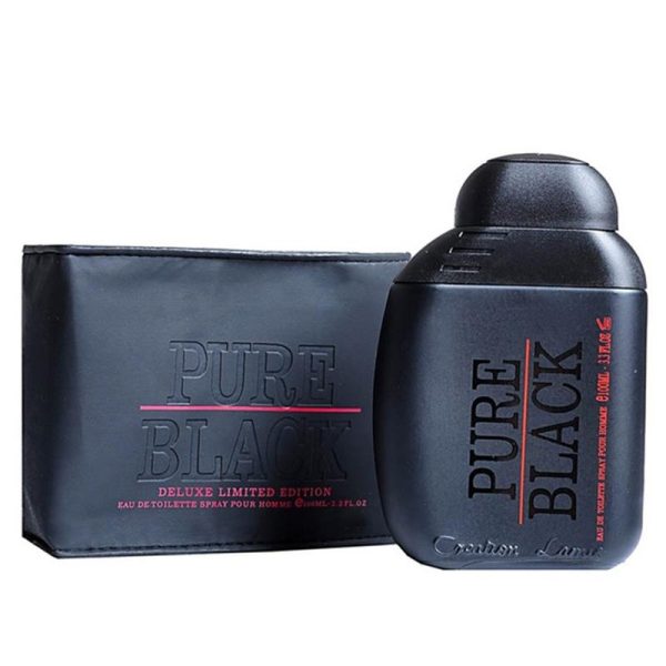 Pack of 1 - Creation Lamis Pure Black Eau de Toilette Spray for Men, Bold and Masculine Fragrance, 3.4 Fluid Ounces – Long-Lasting Scent – Premium Designer-Inspired Cologne - 100ml - Image 7