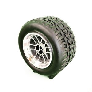 High-Powered Tyre-Shaped Bluetooth Speaker with Deep Extra Bass – Portable Wireless Speaker with Dynamic Sound, LED Lights & Unique Tyre Design for Home, Car, and Outdoor Use