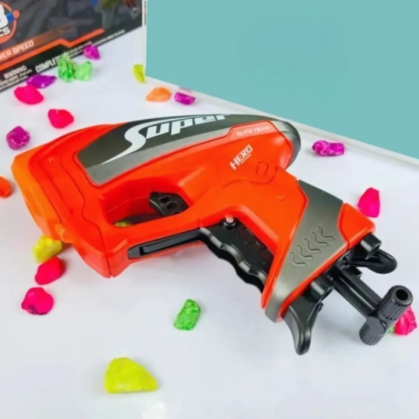 X Warrior Hero Gun Soft Gun Dart Shooting Game Set: The Best Gift for Young Warriors - Random Color - Image 3