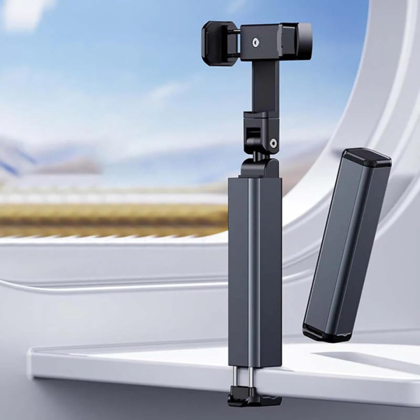Universal Phone Holder Travel Essentials Flexible 360 ​​Degree Rotation Hands-Free Airplane Phone Mount for iPhone Xiaomi - Random Color - Image 20