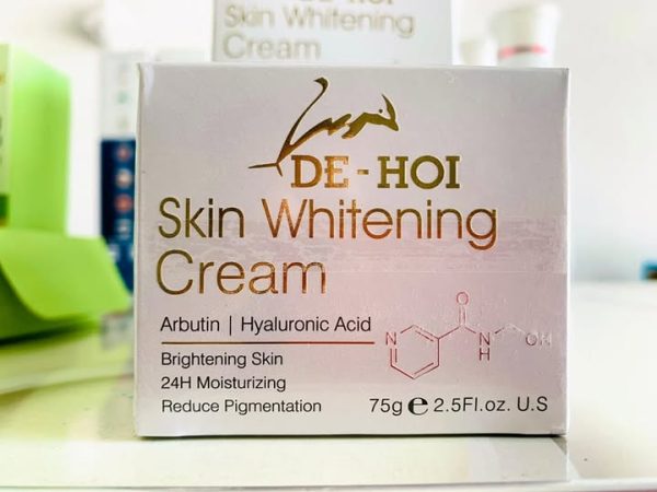 DE HOI Skin Whitening Cream – Brightening & Moisturizing Face and Body Cream for Dark Skin - 75 gram - Image 8