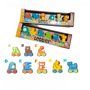Alphabet Animal Learning Toy for Kids – Fun & Interactive Way to Teach Letters, Words & Animal Names – Perfect for Toddlers - Pack Of 03