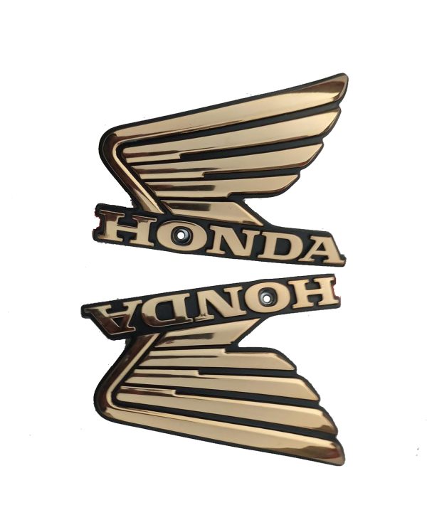 2 Pcs Fuel Tank Honda Monogram Pair Markay Universal - Honda Tanki MonoGram | CD 70 Motorcycle Monogram - Image 2