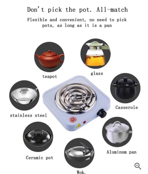 Hot Plate Electric Stove for cooking | Electric Hot Plate Stove | Electric Cooker | Electric Coil Cooking Stove | Electric Stove For Cooking – Electric Cholha - Image 8