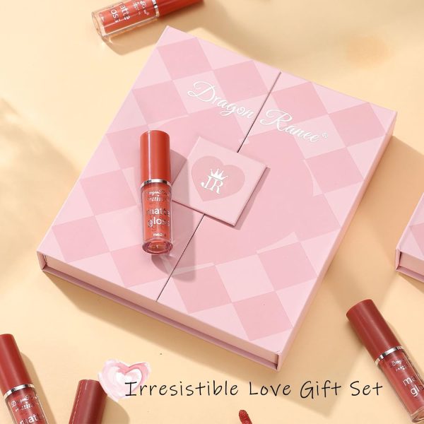DRAGON RANEE 12-Color Matte Lip Gloss Set – Long-Lasting Waterproof Lip Gloss Set, High-Pigment Liquid Lipstick Collection – Smooth Velvet Finish – Perfect for Daily Wear, Gifting & Professional Use - Image 5