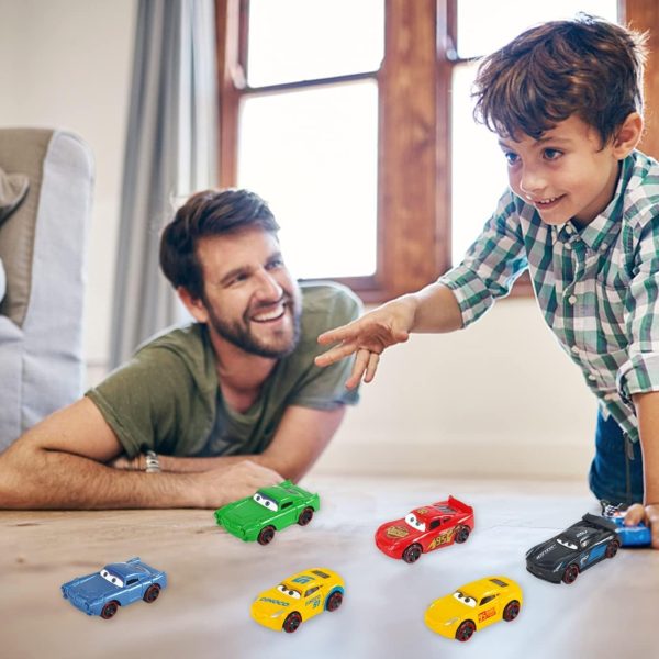 6-Piece Mini Metal Alloy Car Dinky Set – Durable Die-Cast Toy Vehicles for Kids, Compact Pull-Back Cars for Racing, Collecting & Imaginative Play – Realistic Design, Perfect Gift - Image 4