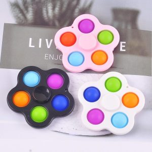 Colorful Finger Spinner – Fun Fidget Toy for Stress Relief, Focus & Anxiety – Smooth Spinning, Compact Design, Perfect for Kids & Adults