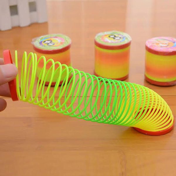 Magic Slinky Rainbow Springs Bounce Fun Toy For Kids | Magic Rainbox Spring - Image 2