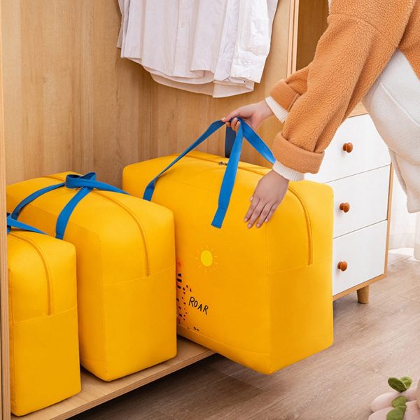 Adorable Baby Dinosaur-Themed Cloth Organizer and Storage Handbag – Portable, Lightweight, and Multi-Functional Nursery Storage Solution for Baby Essentials, Toys, Diapers, and Clothes - Random Color - Image 5
