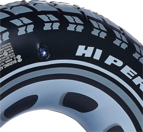 Intex Giant Tire Tube 36 Inch Swim Ring For Summer | Swimming Pool Tube for Kid's | Big Size Cool Black Wheel Tire Men Swimming Ring  - Image 5