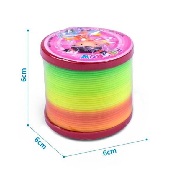 Magic Slinky Rainbow Springs Bounce Fun Toy For Kids | Magic Rainbox Spring - Image 3