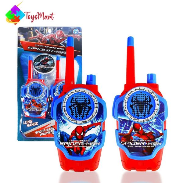 Spiderman Walkie Talkie Toy Set for Kids – Fun Two-Way Radio Communication Toy Gift for Boys and Girls Ages 4–5 Years | Superhero-Themed Play Phone for Imaginative Play - Image 10