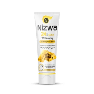 Nizwa 24K Gold Whitening Face Wash – 100ML | Brightening & Glowing Skin