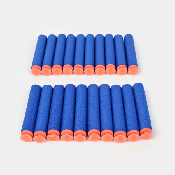 Soft Dart 20PCS Refill Set for Kids – Safe Foam Darts Compatible with Toy Blasters – Soft Bullet Set for Indoor & Outdoor Play - Image 5