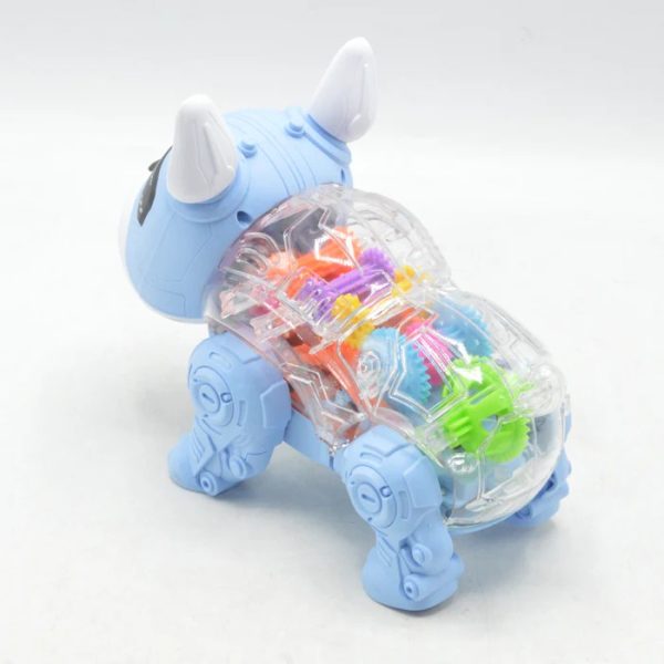 Mecha Dog Interactive Robot Toy - Walking, Music & Lights for Kids Ages 3+ | Best Quality Toy - Random Color - Image 4