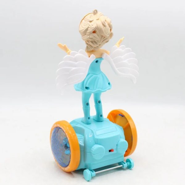 Princess Balance Car With Light & Music | Best Quality Princess Doll | Doll For Baby Girls | Random Color - Image 10