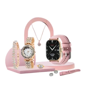 A58 Plus 6 in 1 - Smartwatch For Women | Best Quality Smart Watch For Girls | Perfect For Gift - Random Color