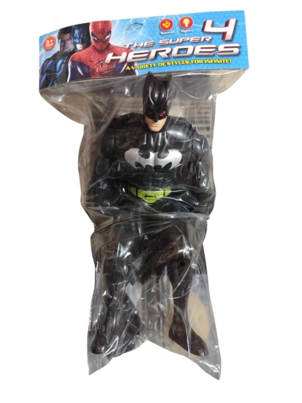 3-Piece Superhero Action Figure Set – Superman, Spiderman & Batman Collectible Toy Figures for Kids – Durable, Poseable & Fun for Imaginative Play, Collecting & Gifting - Image 4