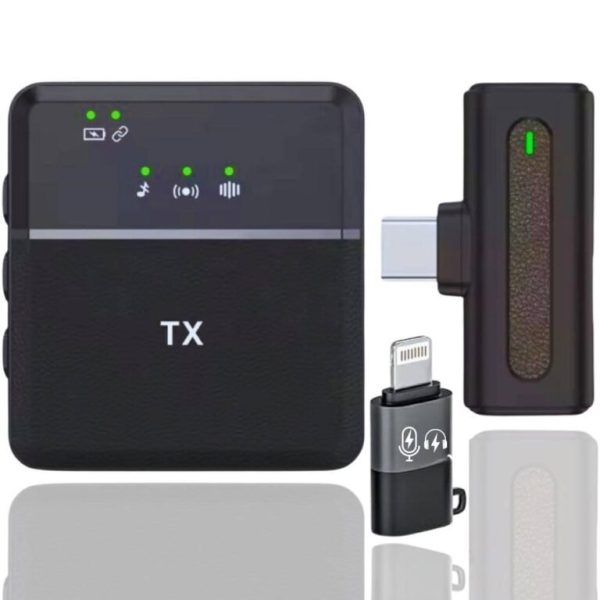 SX8 Type-C Single Lavalier Wireless Microphone for Interview and Vlog | Type-c Single Professional Lavalier Wireless Microphone - Image 6