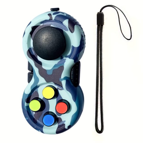 Fidget Pad Retro Classic Fidget Controller Handheld Fidget Game Controller Fun Fidget Pad Packs Classic Fidget Toys - Random Color & Design - Image 9