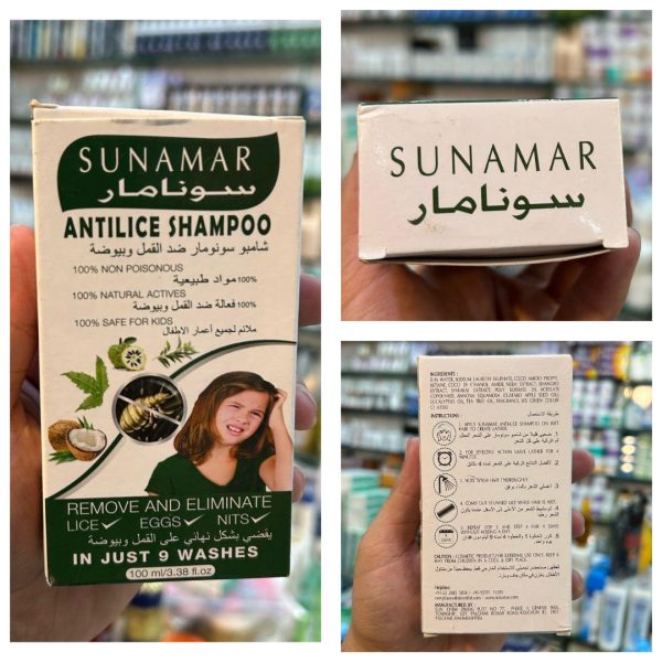 Sunamar Herbal Lice Treatment Shampoo – Non-Toxic & Kid-Friendly | Best Quality Shampoo For Normal Used  - Image 2