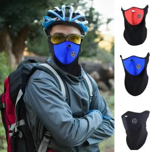 Pack Of 01 Windproof Bike Mask Half Face Motorcycle Masks For Men and Women | Best Quality Bike Mask