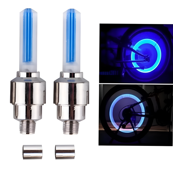 Pack of 2 Car Wheel LED Light And Motorcycle Bike Light Wheel Light | Led neon light (Random Color) - Image 4
